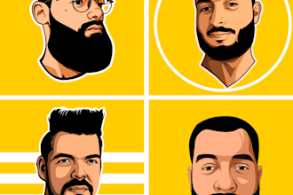 draw potrait avatar from your photo