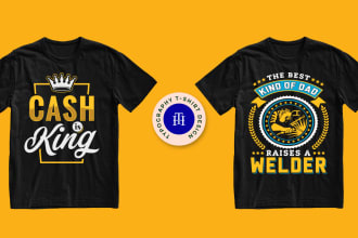do merch shirt design for  printful printify and merch by amazon