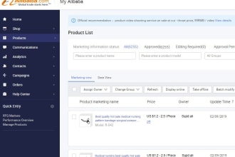 do product listing on alibaba, cheap rate bulk postings