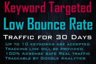 guarantee true keyword targeted website traffic