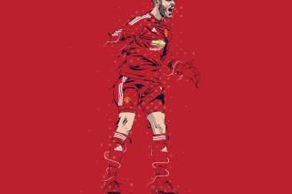 draw posters illustration of your favorite football players
