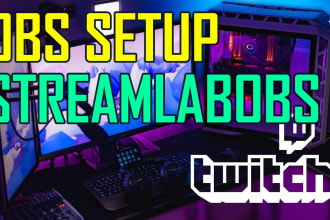 teach you how to stream on obs and streamlabobs
