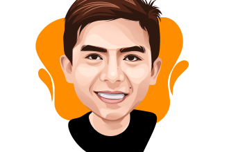 draw avatar big head cartoon caricature portrait
