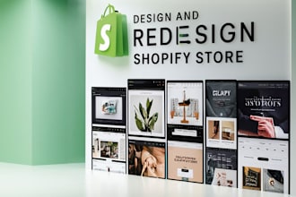 redesign edit, update your shopify store