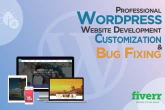 build responsive business wordpress website seo mobile friendly within 24 hours