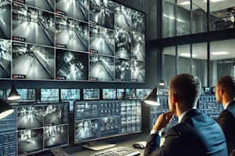 provide cctv camera monitoring and reporting for your security