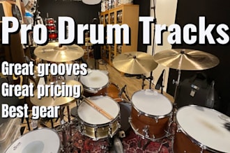 record grooving drum tracks for your song
