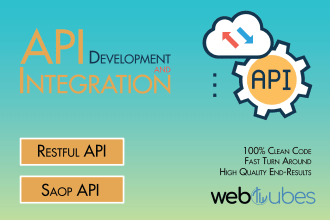 develop or integrate custom api, restful api, soap api, rest api within 24 hours