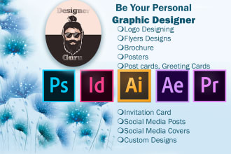 be your personal graphic designer, photoshop images, redesign vector artwork