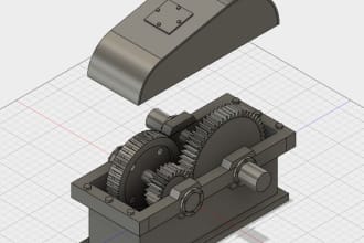 do 2d 3d design and mold for 3d print and cnc