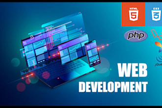 develop web sites web systems with PHP
