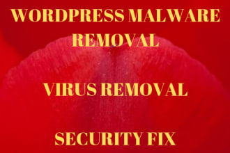 remove malware, security fix from future attack