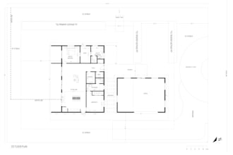 draft architectural floor plan and drawings in autocad 2d