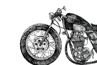 draw a pen illustration