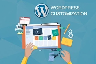 customize wordpress website professionally