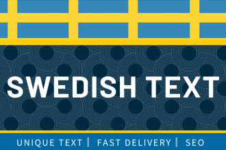 write a swedish text with focus on SEO