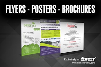 design an eye catching flyer for you