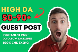 write and publish high da guest post with dofollow backlinks for google ranking