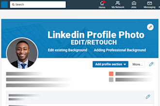edit retouch professional linkedin profile photo, headshot