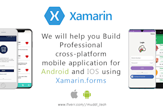 help you with xamarin mobile applications