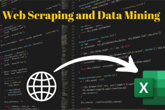 do web scraping, extraction, data mining, and internet search