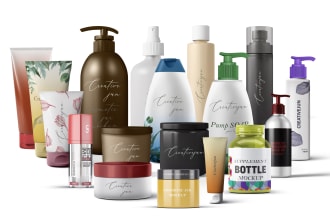 3d modeling rendering cosmetics product for amazon etsy ebay etc