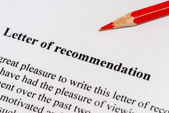 edit your recommendation letter