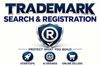 handle your trademark search and registration to protect your brand