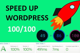 speed up wordpress optimization website for google pagespeed insights