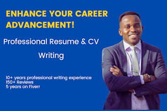 create a professional resume and cover letter for you
