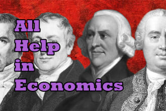 help in economics related tasks