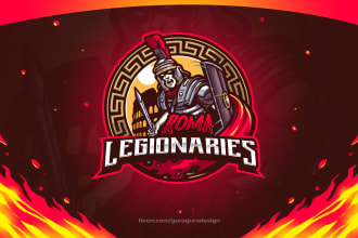 create cool logo for your twitch, esports, sports, gaming
