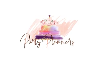 design a beautiful feminine watercolor logo for you