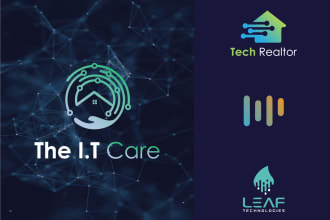 design professional technology crypto security and tech logo