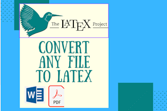 convert any file PDF and word to latex