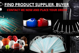 be your product supplier and sourcing agent