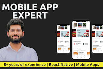 do mobile app development with react native