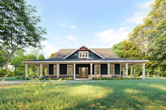 render your exterior design