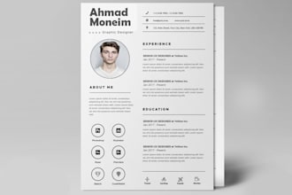 professionally design and rewrite your resume