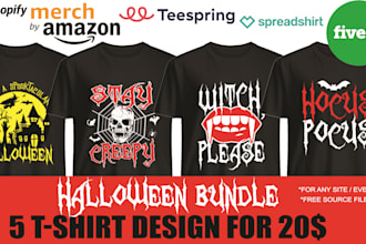 give you bundle of halloween tshirts