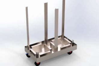 design 2d or 3d models using solidworks or creo
