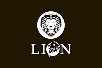 design a professional negative space logo