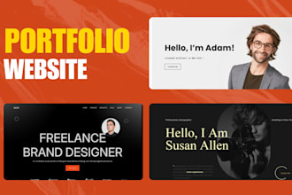 build creative portfolio resume website using wordpress