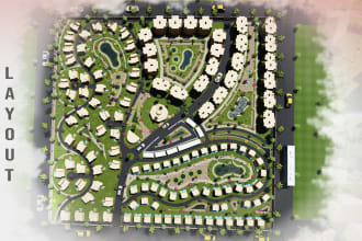 do architectural plan, site plan and landscape design