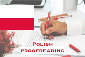 proofread a text in polish