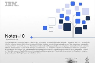 do anything in lotus notes, domino, administration work