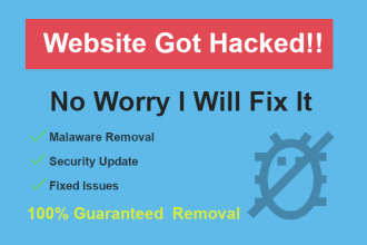recover your hacked and fix your hacked wordpress site