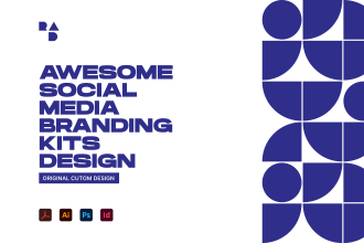 design social media kits