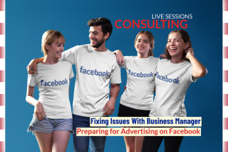 fix issues or set facebook ad account and business manager