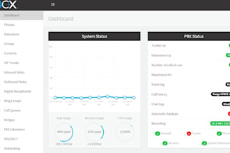 install and support your 3cx and grandstream IP pbx